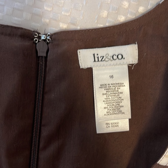 Liz&co beautiful cotton sleeveless dress - Picture 6 of 10